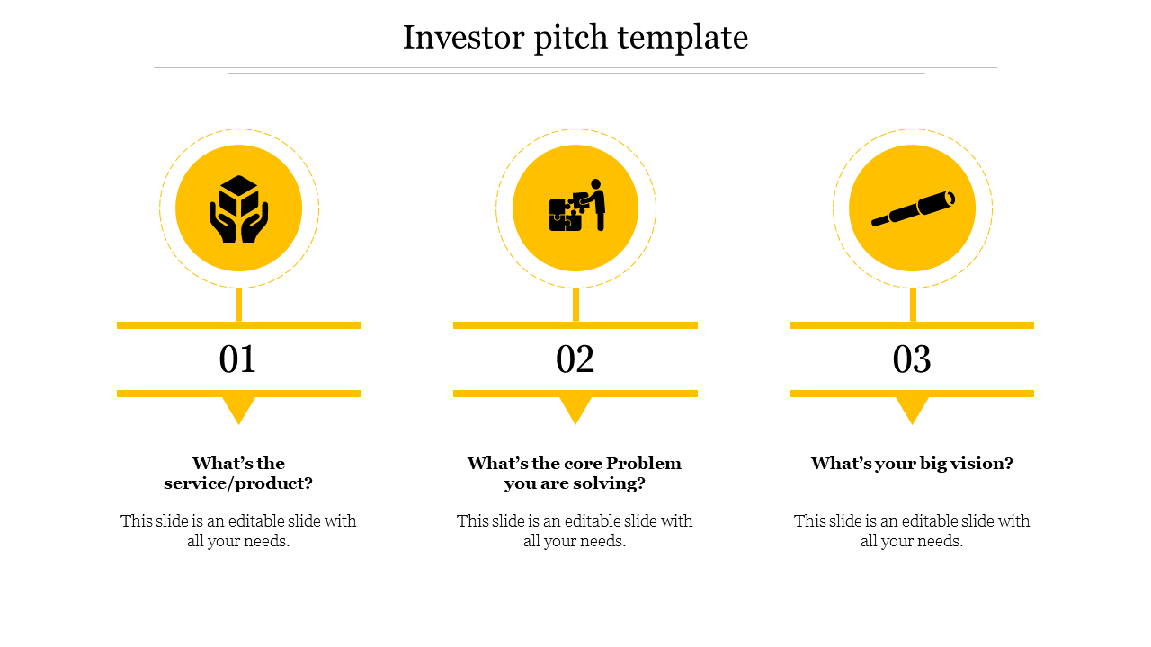 Free - Best Investor Pitch Template PowerPoint Presentation 